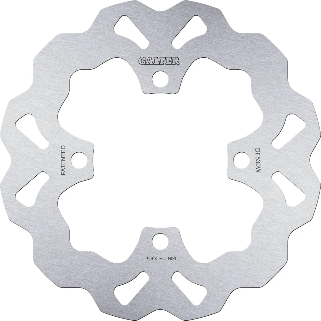 Disque de frein 203mm Galfer contre la surchauffe sur Yamaha Exciter