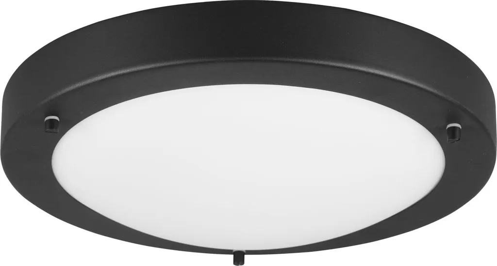 Plafoniera IP44 Trio Condus Nera 6801011-32 | Sicurezza Bagno E27