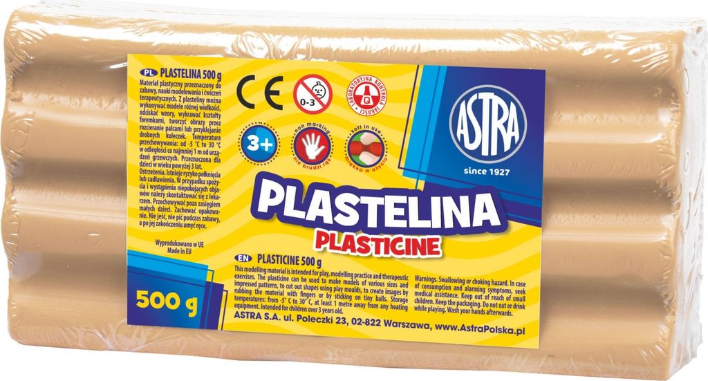 Plastelina 500g Astra Cielisty
