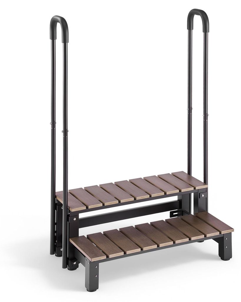 VEVOR Treppe für Whirlpools mit Handläufen 2-stufig 82 cm Produktbild 