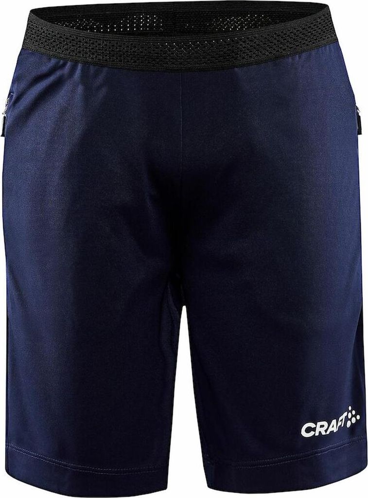 CRAFT Evolve Zip Pocket Shorts JR Navy 134/140