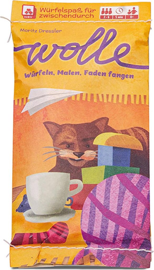 Knobelspaß für zwischendurch - Wolle - Kleines Würfelspiel Produktbild 