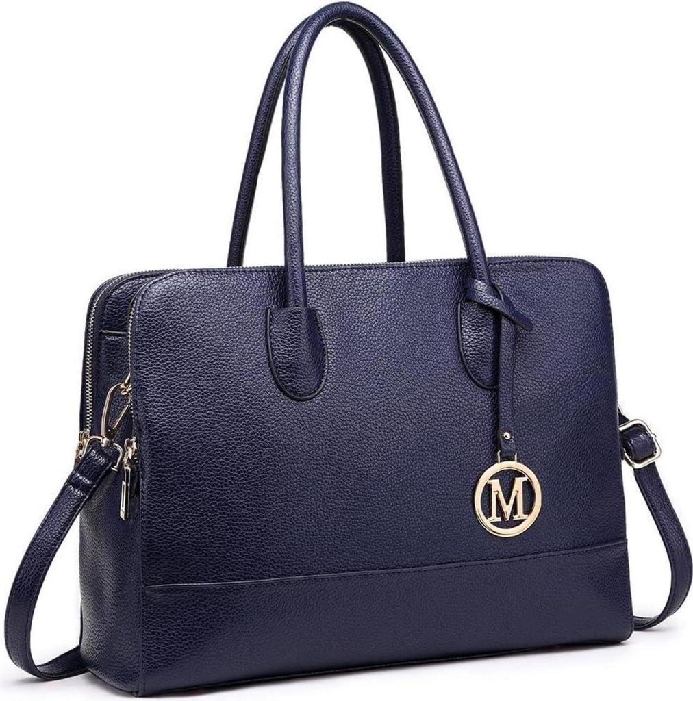 Große Tote-Handtasche Damen mit Metallreißverschlüssen und Produktbild 