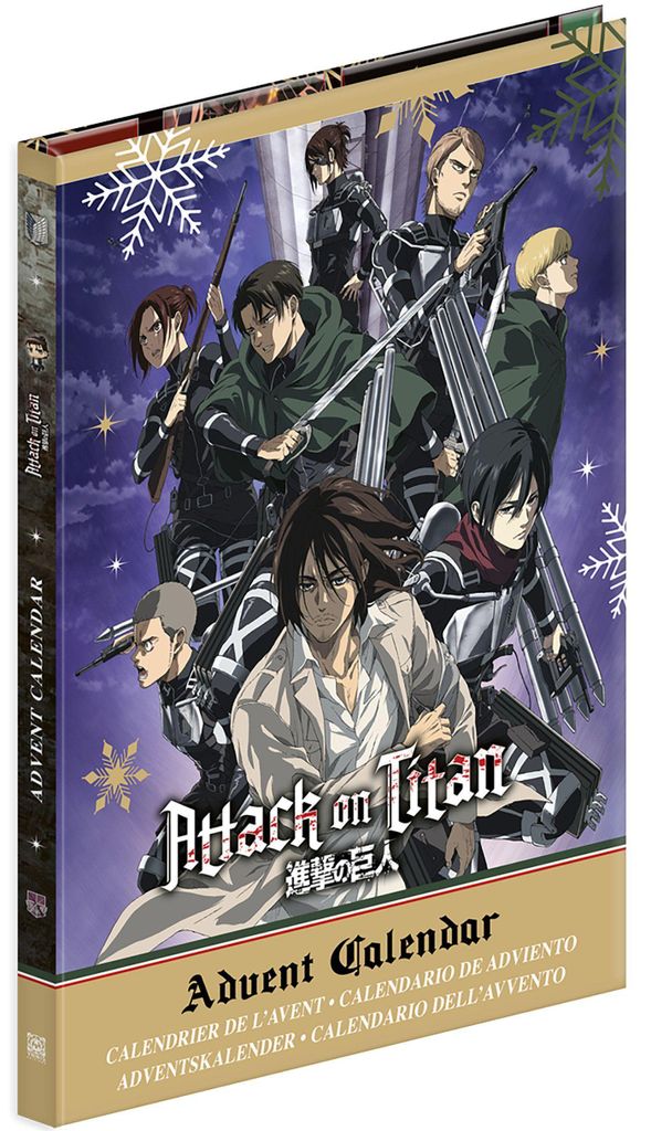 Attack on Titan: The Official Advent Calendar: 24 Days of Produktbild 