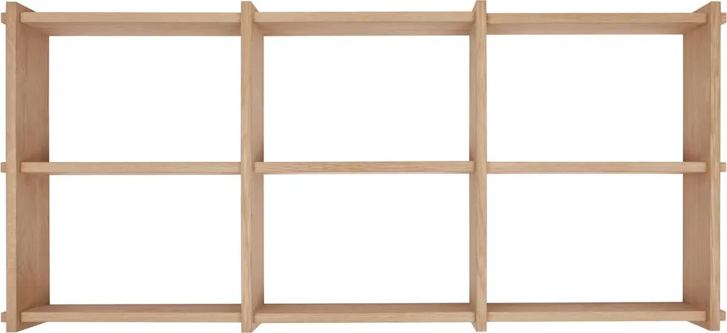 Étagère Fine OYOY LIVING 82cm Marron en Bois Naturel Haute Qualité