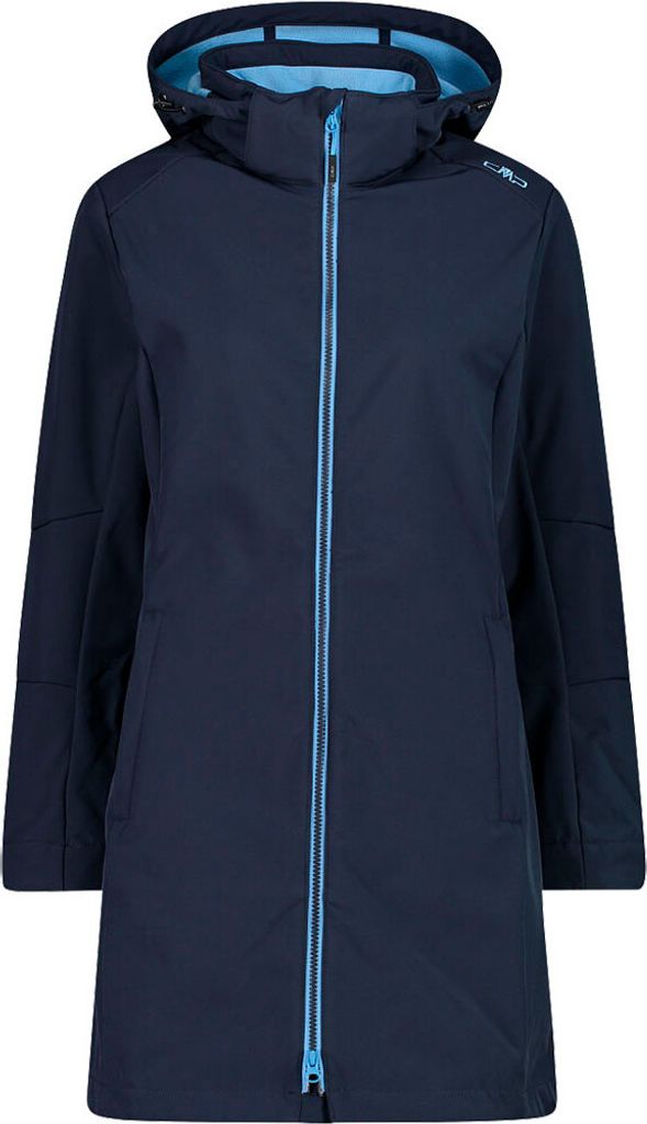 Cmp Woman Parka Zip Hood B. Blue-Niagara B. Blue-Niagara 46