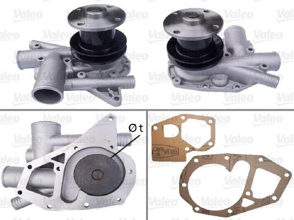 VALEO Kühlmittelpumpe Wasserpumpe für RENAULT 4 (112) 506341