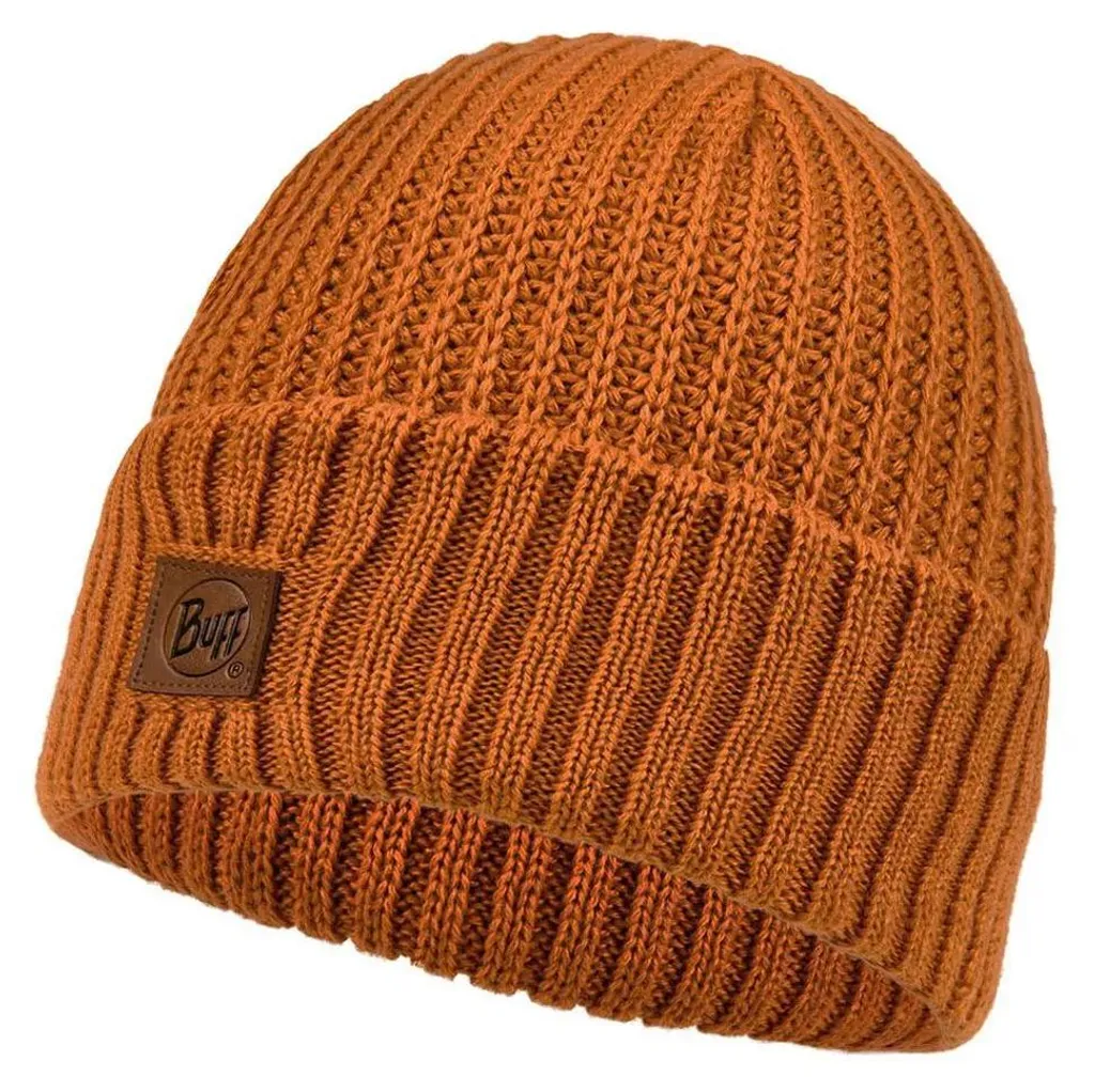 Bonnet tricoté BUFF Rutger pour homme - Coloris Ambre - Taille Unique