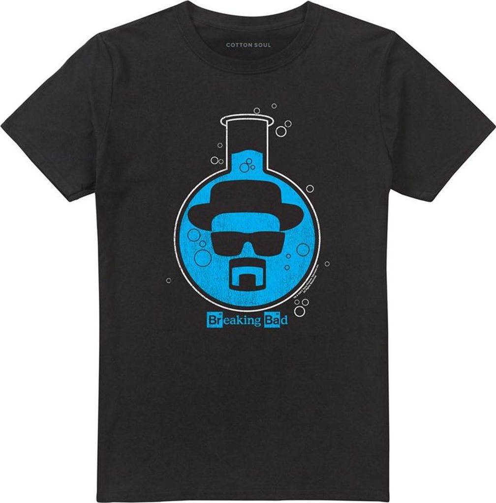 Breaking Bad - "Bad Breaker" T-Shirt für Herren/Damen Uni TV20863 (M) (Schwarz)