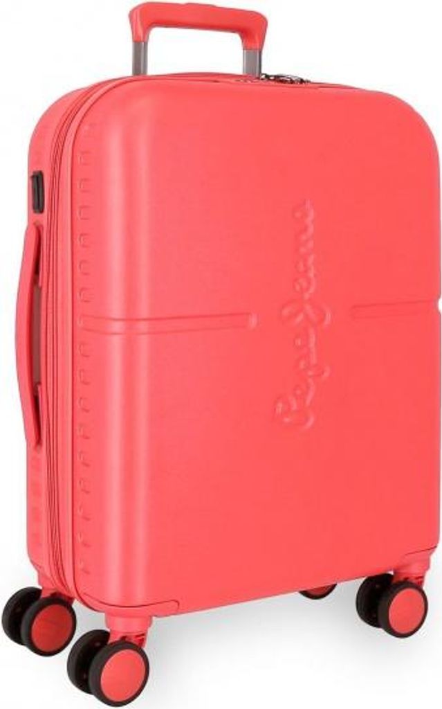 PEPE JEANS Highlight Coral, ABS Reisekoffer, 55x40x20cm, 37L, 768862D (kl. Ausf.)