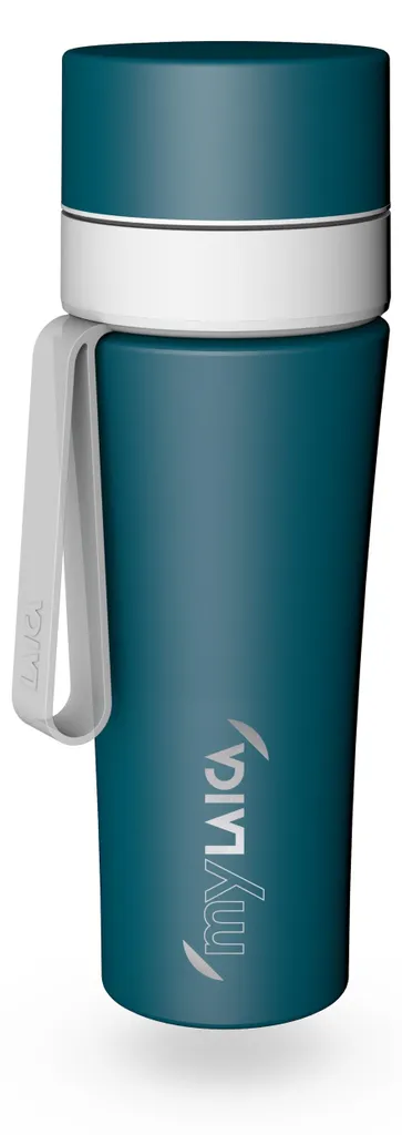 Bouteille filtrante Laica contre le goût de chlore 0,55 l Turquoise