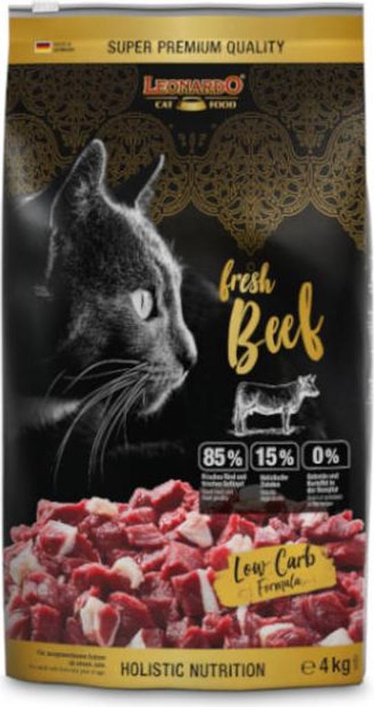 Leonardo Cat Food LEONARDO fresh Beef, Dorosły, Wołowina, Zdjęcie produktu 