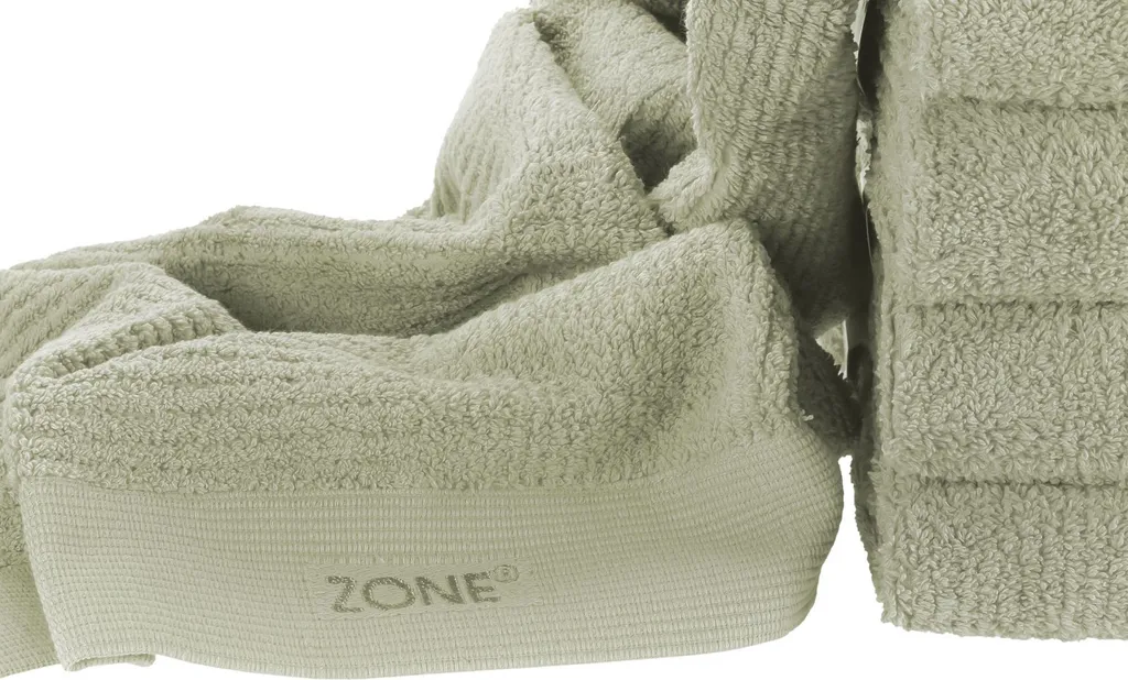 Asciugamano Zone Denmark Classic Verde Eucalipto 140x70 cm Cotone - 5