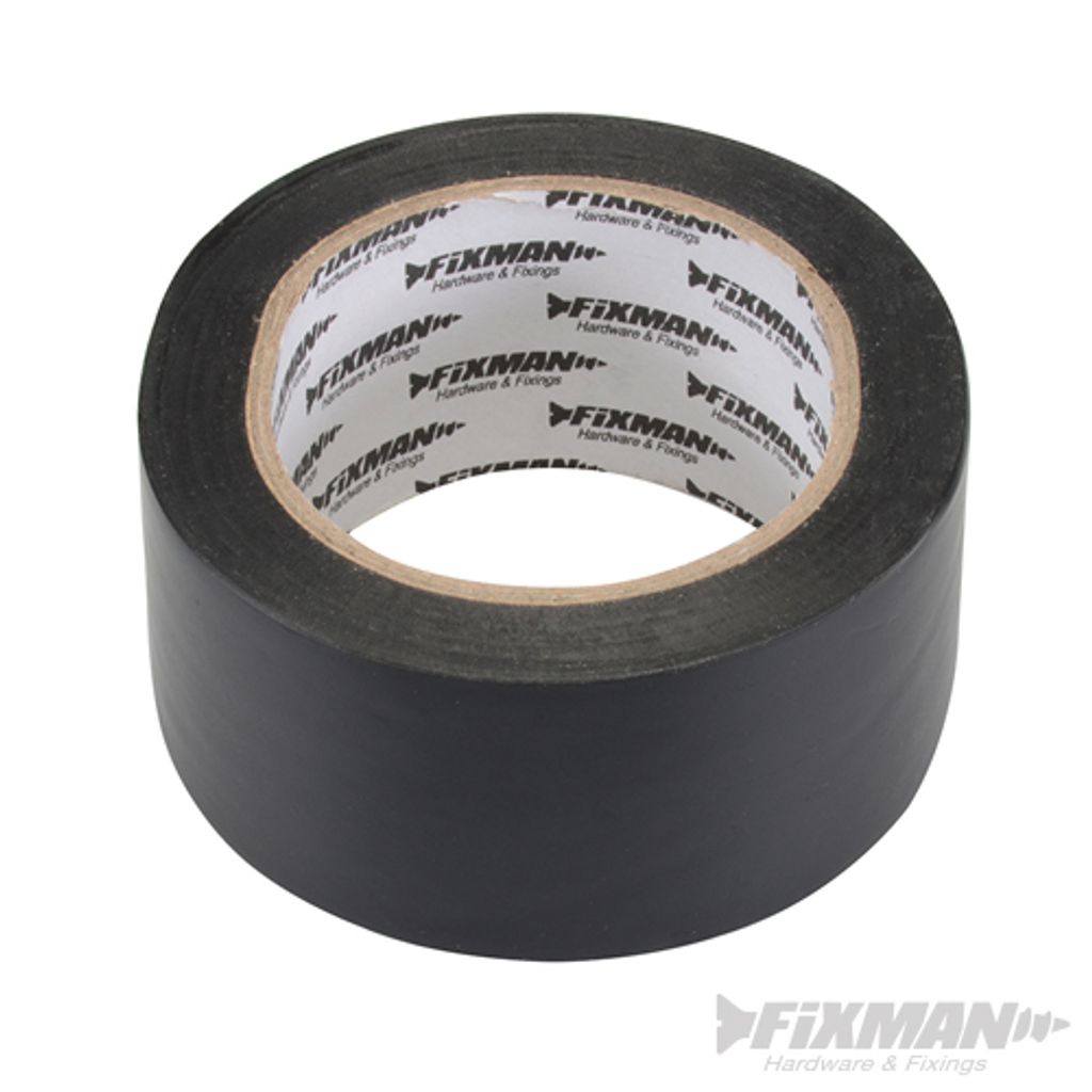 Fixman ruban isolant 50 mm x 33 m, noir Image du produit 