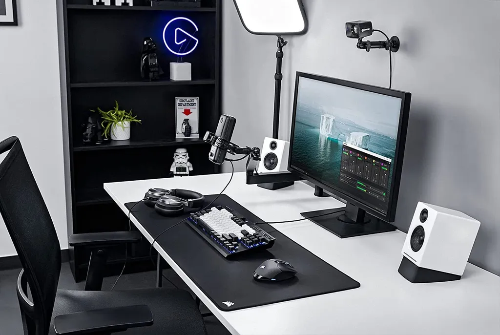 Support Mural de Fixation Elgato Wall Mount pour Studio et Streaming - 12