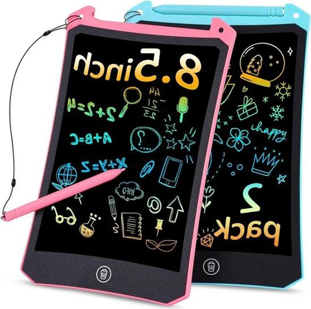 Tableau de dessin LCD 8,5" couleur avec protection oculaire enfant