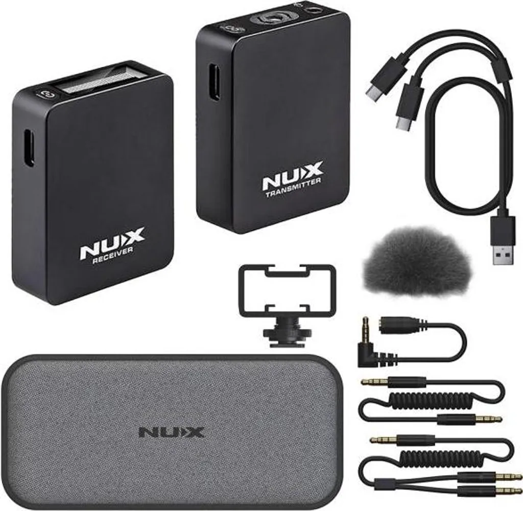 Micro sans fil Nux B-10 Vlog pour interviews et streaming sur réseaux