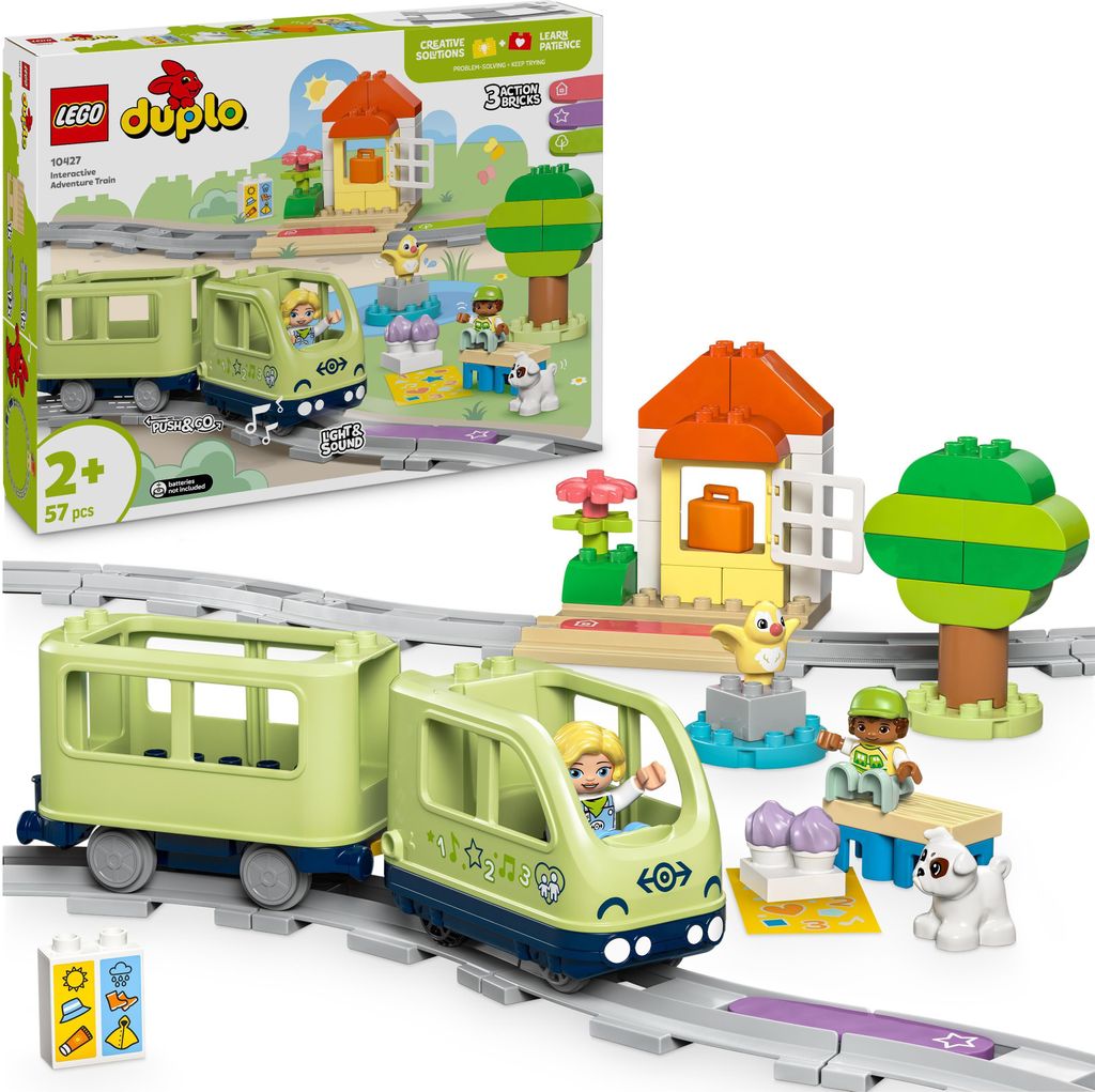 LEGO® DUPLO 10427 Interaktywna kolejka przygodowa Zdjęcie produktu 
