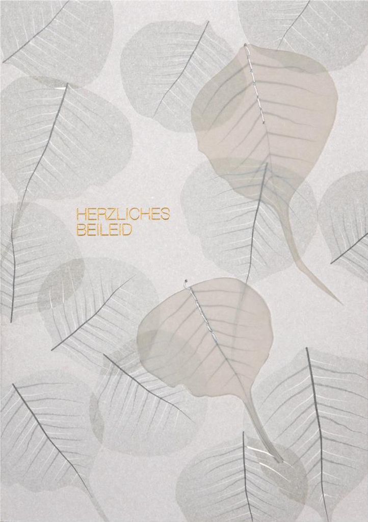 Beileidskarte "Herzliches Beileid"