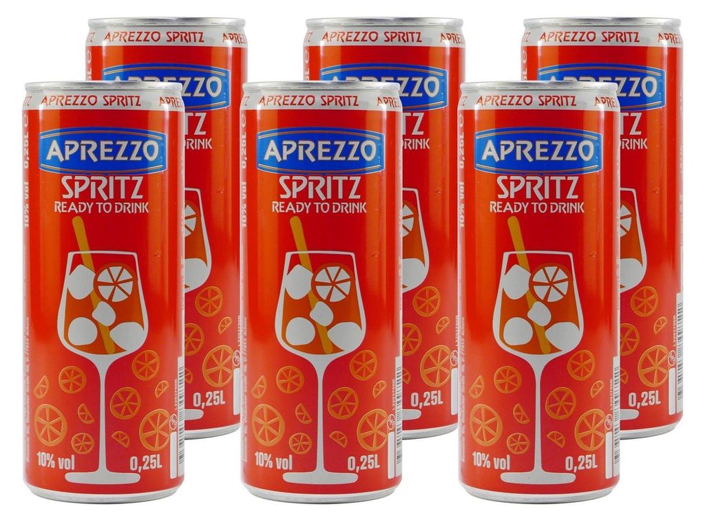Aprezzo Spritz (12 x 0,25L) EINWEG Produktbild 