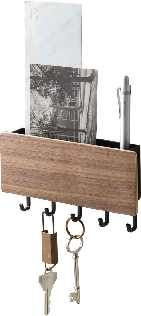 Magnetischer Schlüsselhaken und Halter braun - Rin - starke Magnete
