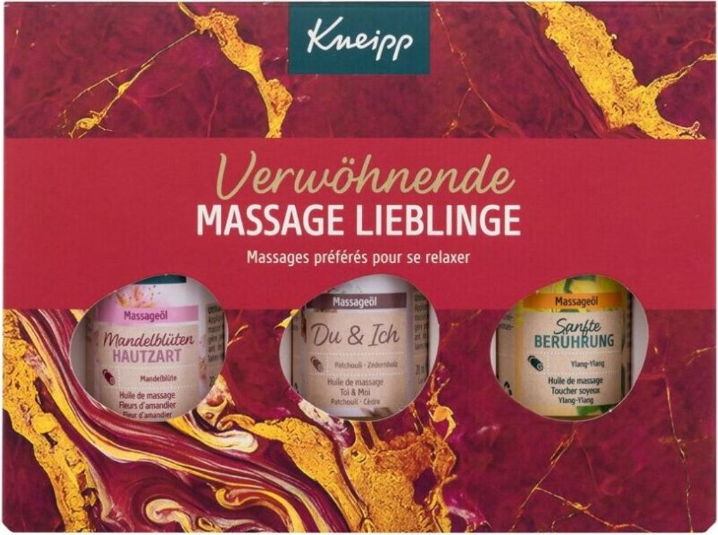 Kneipp - Massage Oil Gift Set - Dárková sada 20ml Immagine del prodotto 