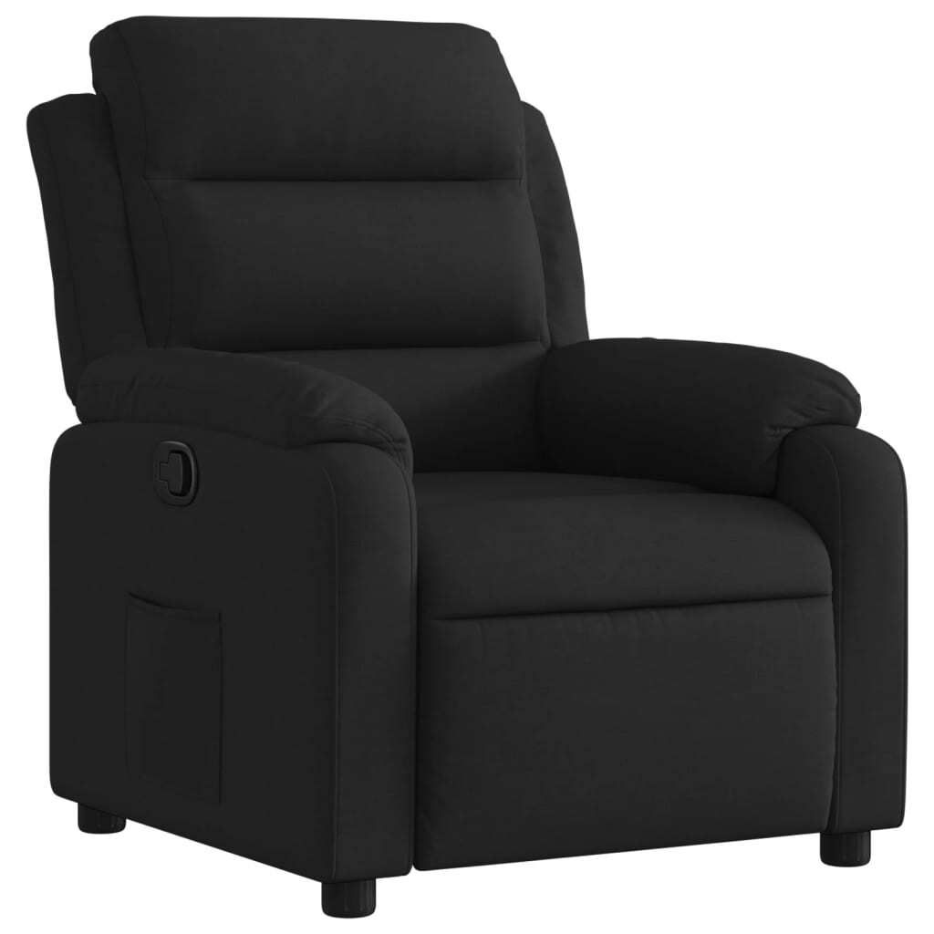 vidaXL Relaxsessel Schwarz Stoff
