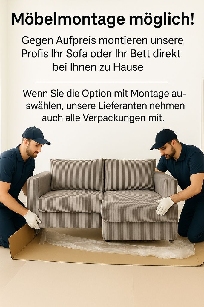 Margaret Hadas24 Möbelmontage, Betten, Sofas, Ecksofas, Produktbild 