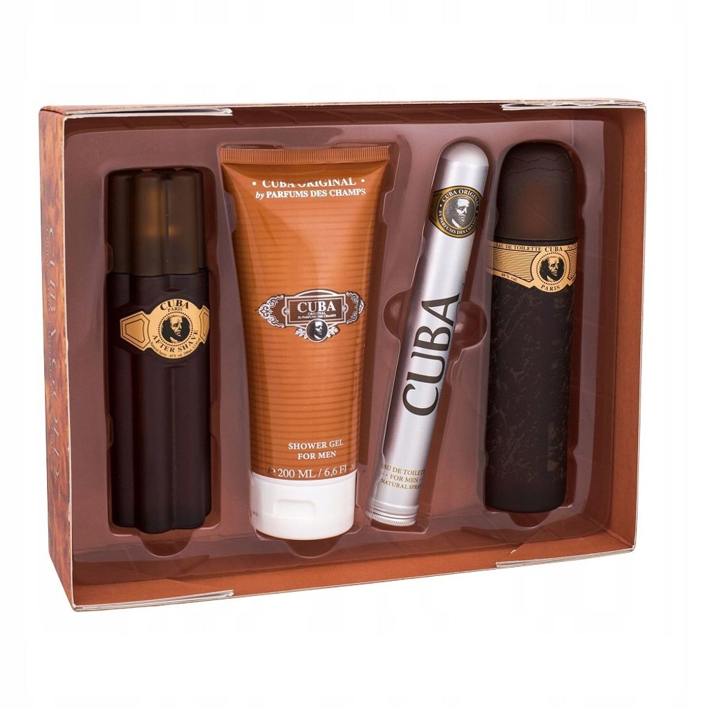 Cuba Original Cuba Gold Set Eau de Toilette 100ml + Eau de Immagine del prodotto 