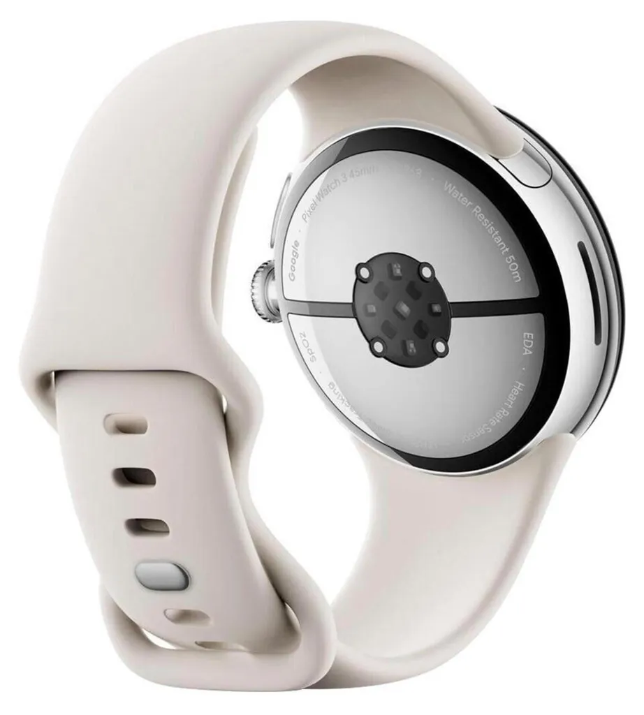 Google Pixel Watch 3 45mm LTE Argent - Restez Connecté sans Mobile - 5