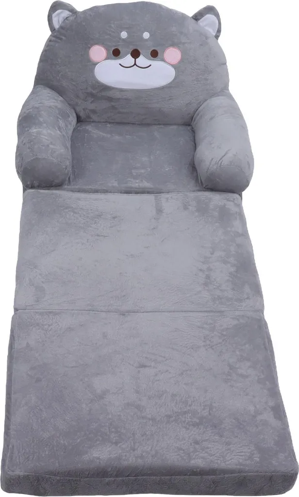 Canapé enfant modulable gris : la solution douce contre les siestes difficiles