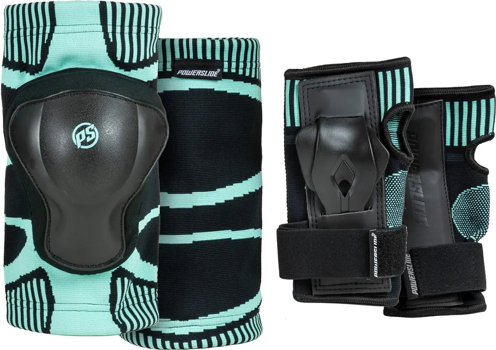 Kit de protection roller femme Powerslide Onesie Dual Pack avec coques