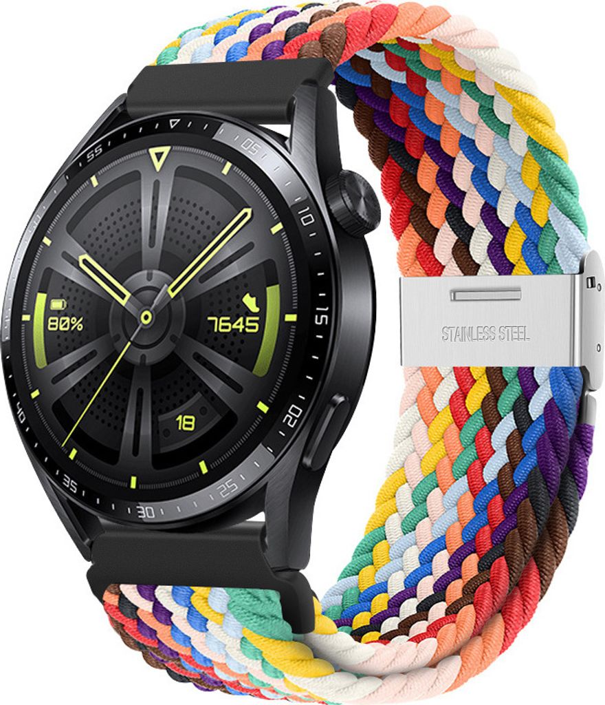 BStrap Elastic Nylon 2 Armband für Garmin Vivoactive 5, Produktbild 