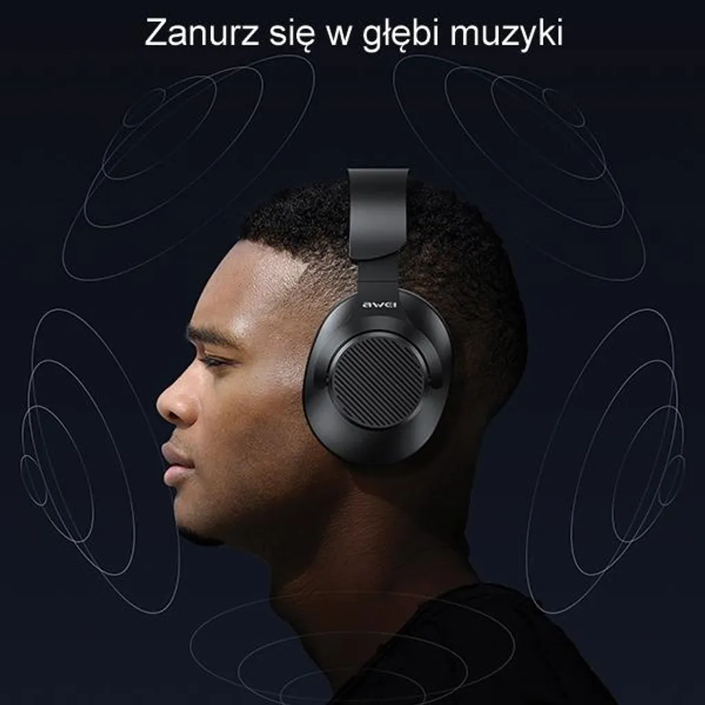 Cuffie Awei A997 Nero ANC - Professionalità Wireless e Audio HD - 2
