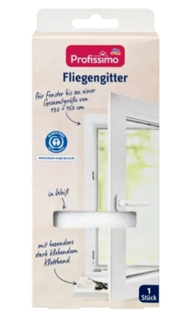 Moskitonetz Vorhang Weiß - Effektiver Insektenschutz - Profissimo Qualität
