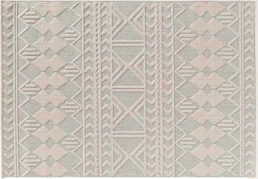 Tapis de salon décoratif avec imprimé moderne format moyen 120x170cm