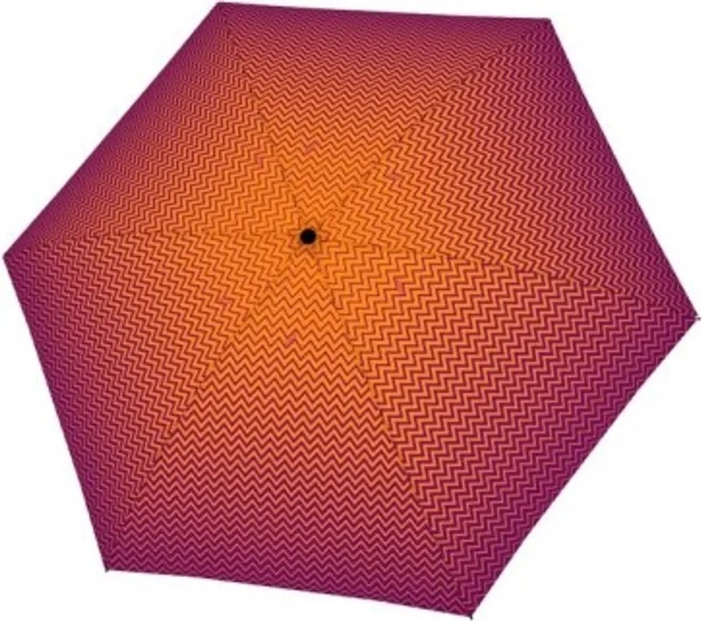 Doppler Fiber Havanna Ombrello Mini Antivento in Fibra di Vetro