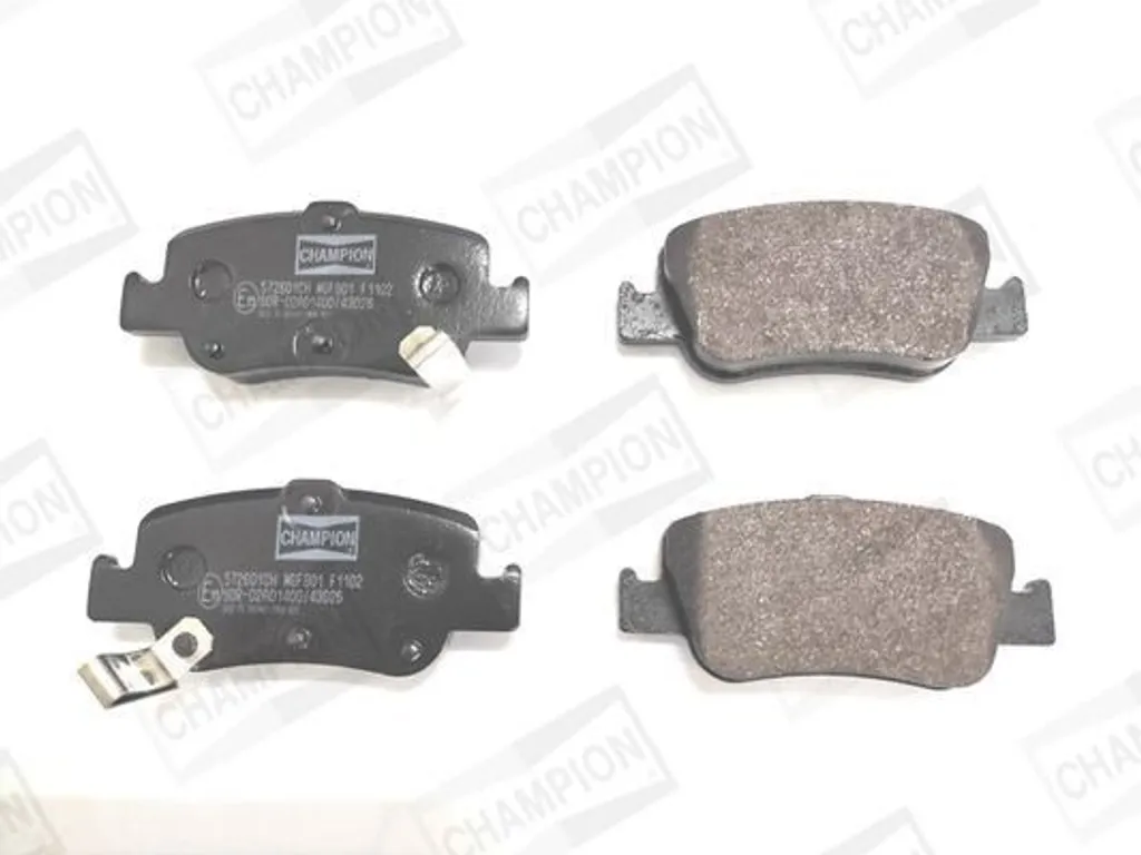 Plaquettes de frein CHAMPION 572601CH pour Toyota Corolla Auris