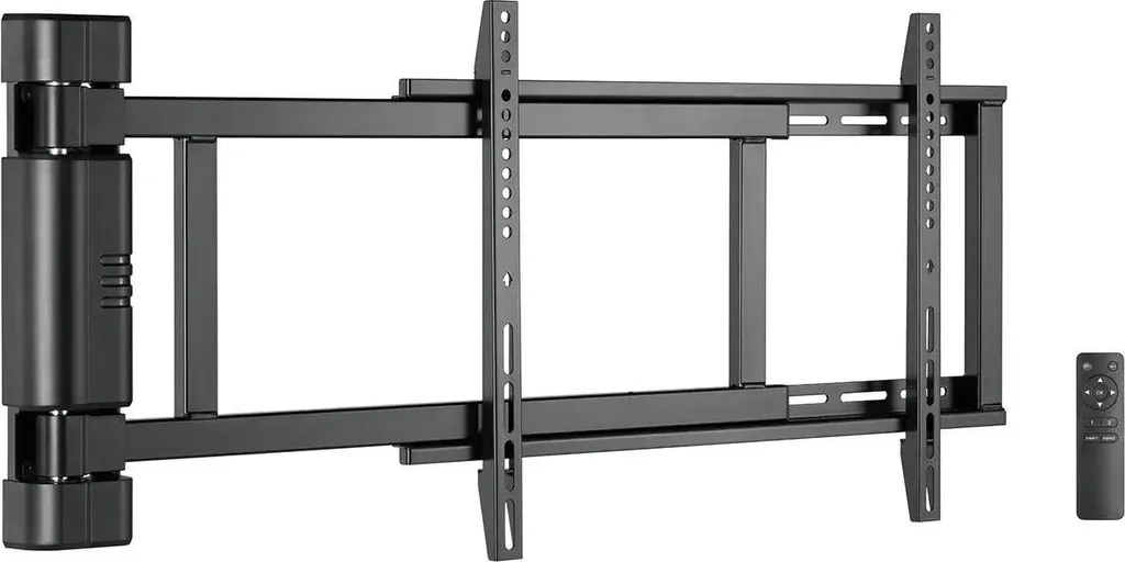 Support TV motorisé 32 à 75 pouces - Idéal pour reflets et angles
