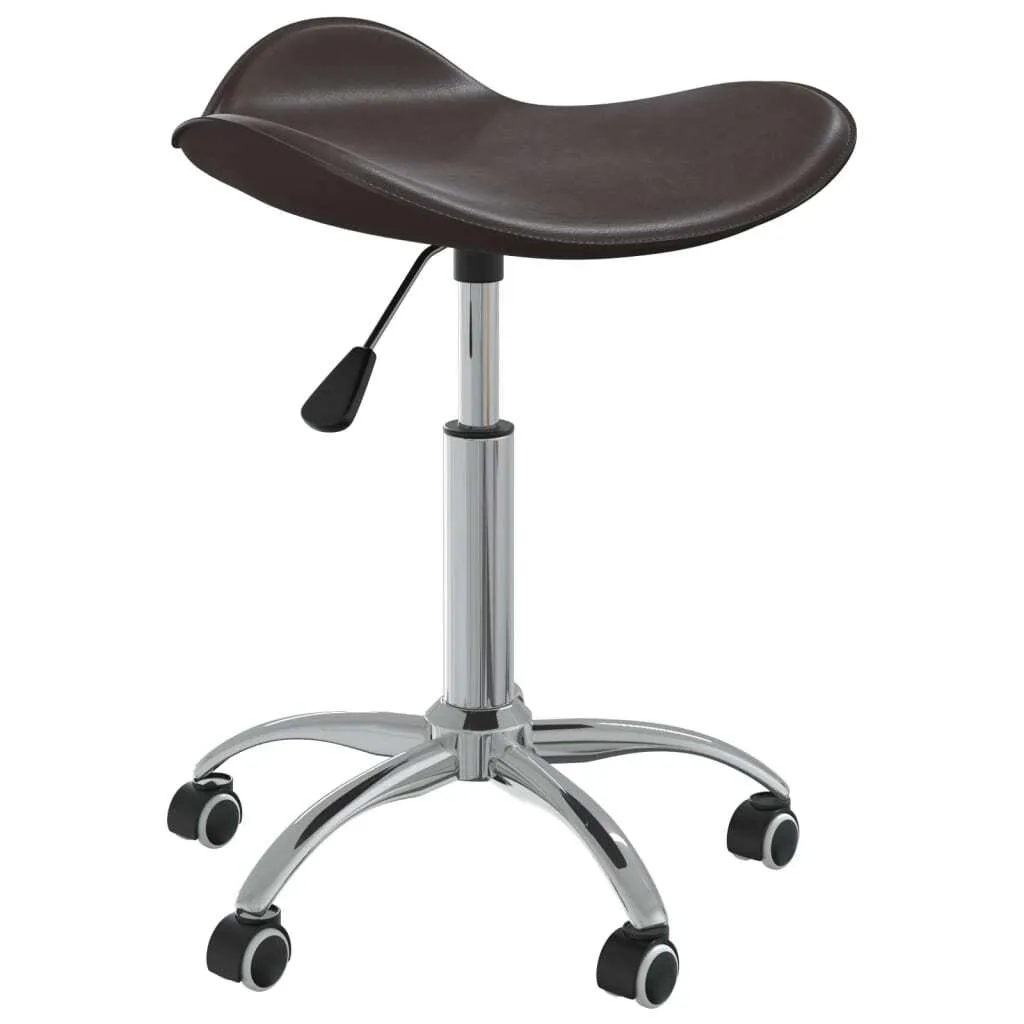 Chaise de bureau marron pour télétravail et étude de la marque Lumarko
