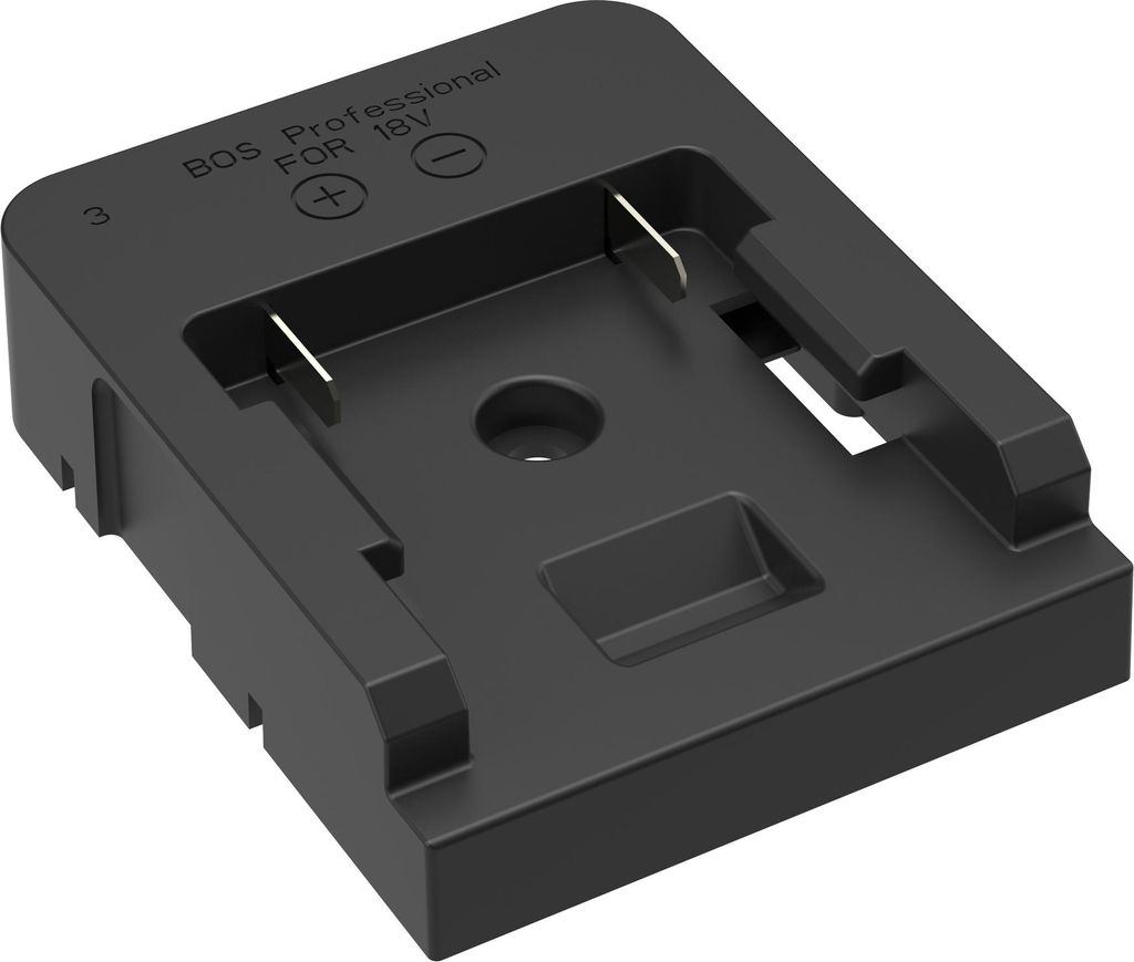 ANSMANN Adapterplatte für Bosch Akku, USB Adapter für Ansmann Baustrahler