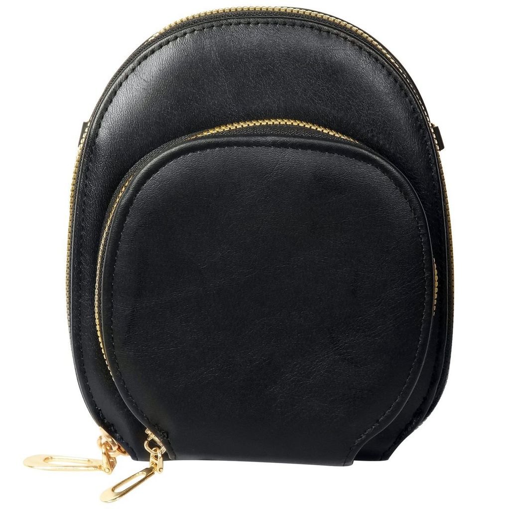 Umhängetasche Tragetasche Schultertragetasche Reißverschluss Kunstleder Vegan