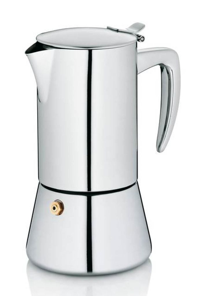 Kela Espressokanne Latina Edelstahl 18/10 17cm 9,5cmØ Produktbild 