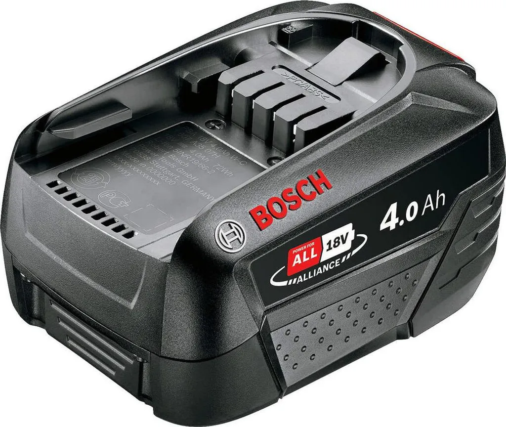Batterie 4Ah Bosch P4A 5001519 fini les pannes d'énergie en travaux
