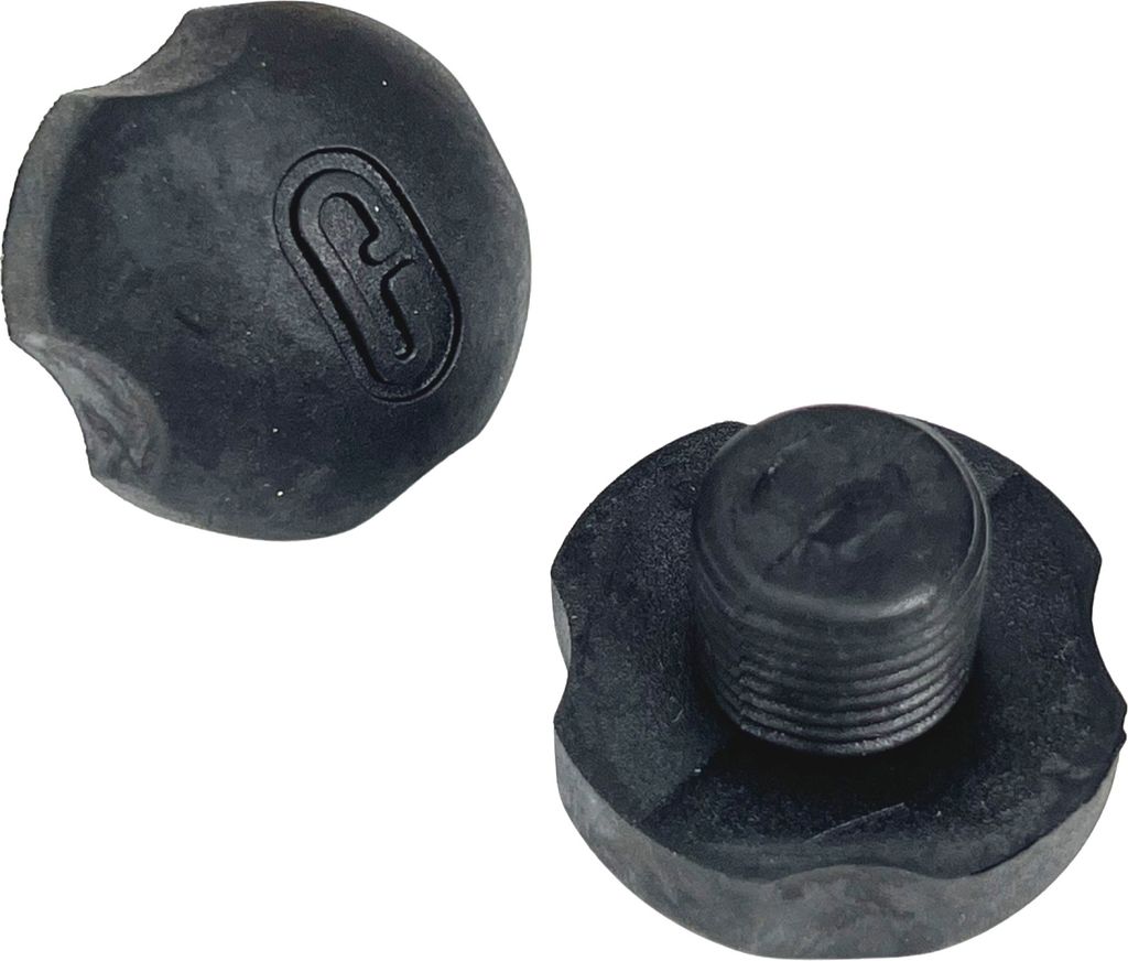 Powerdyne Rollschuh Jam Plug Tanz-Stopper 5/8” Schwarz (1 Paar)