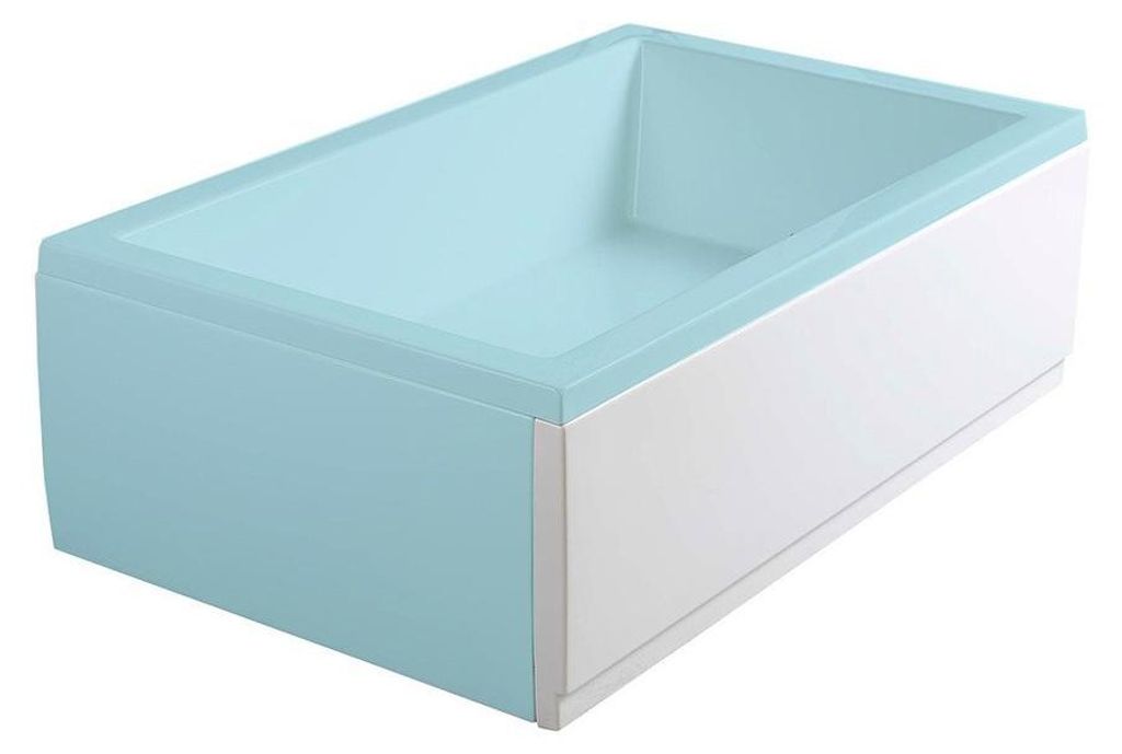 Polysan DEEP PLAIN Frontschürze rechts, 120x36cm, weiß