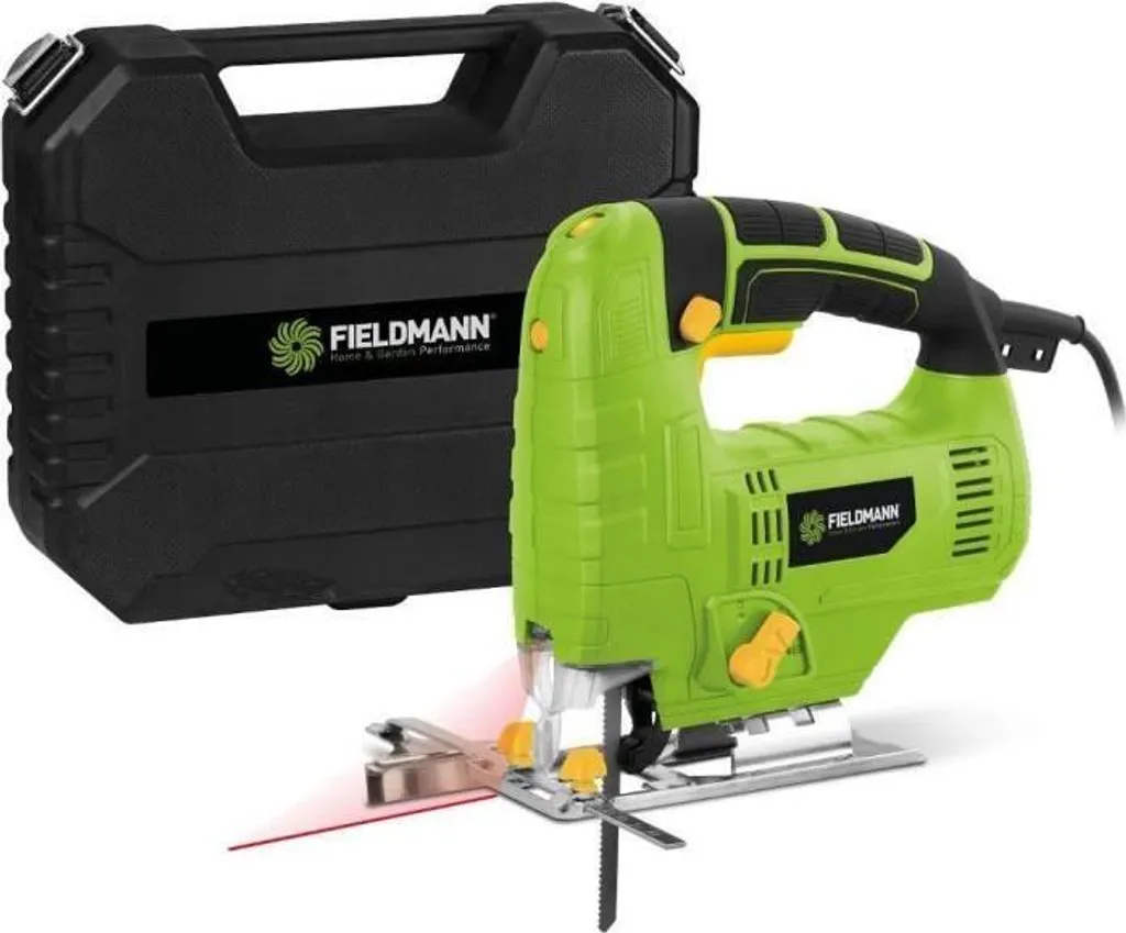 Seghetto alternativo, 800 W, FIELDMANN FDP 200805-E, laser AC, LED integrato, 2 lame (legno/metallo)