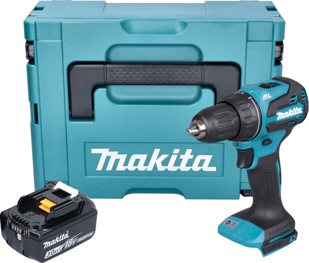 Makita DDF 490 F1J akumulátorová vrtačka 18 V 65 Nm 1/2" Obrázek produktu 