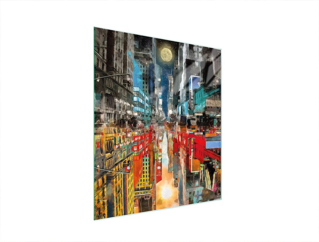 Glasschneidebrett 45x52 CITY