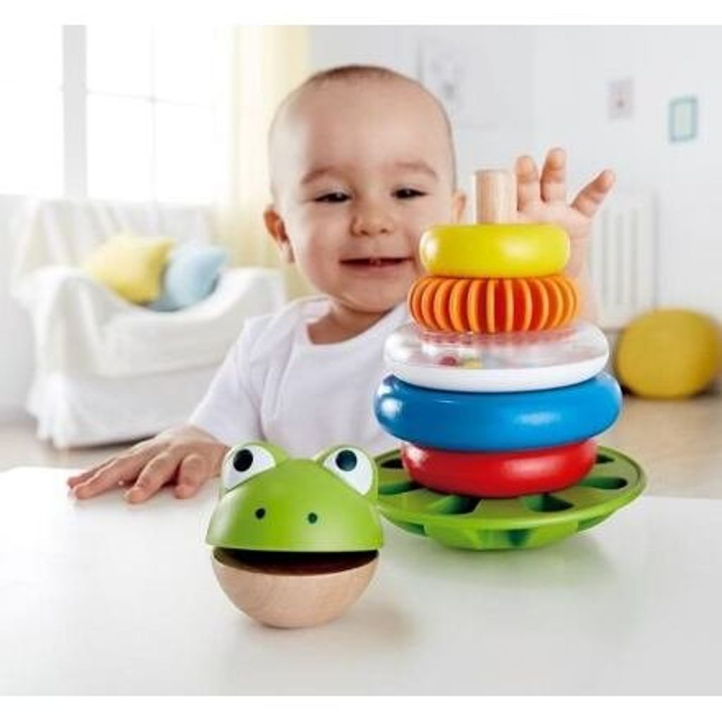 Hape Stapel Frosch Produktbild 14